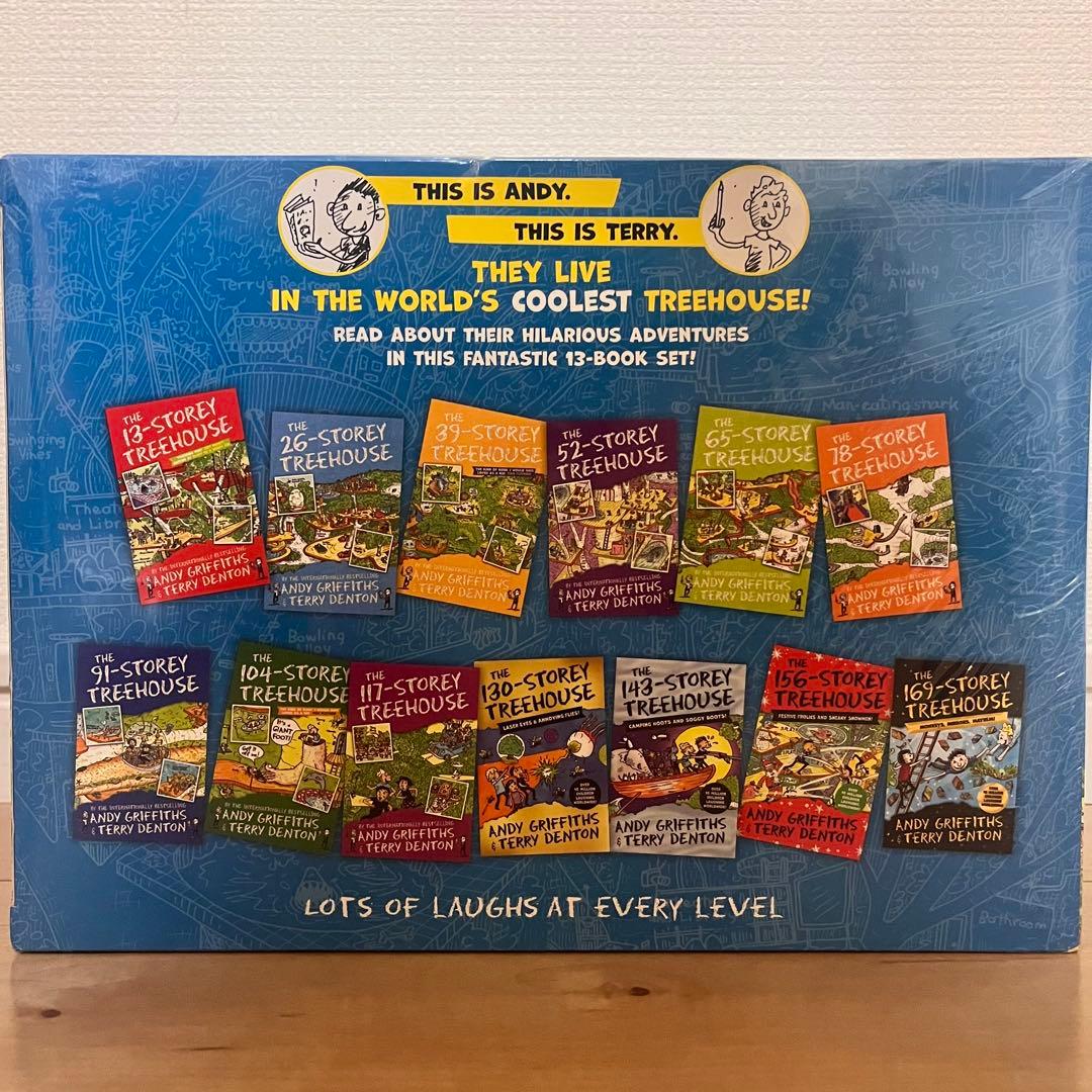 QR音源】13〜169 Storey Treehouse 13冊 正規品 公式 洋書