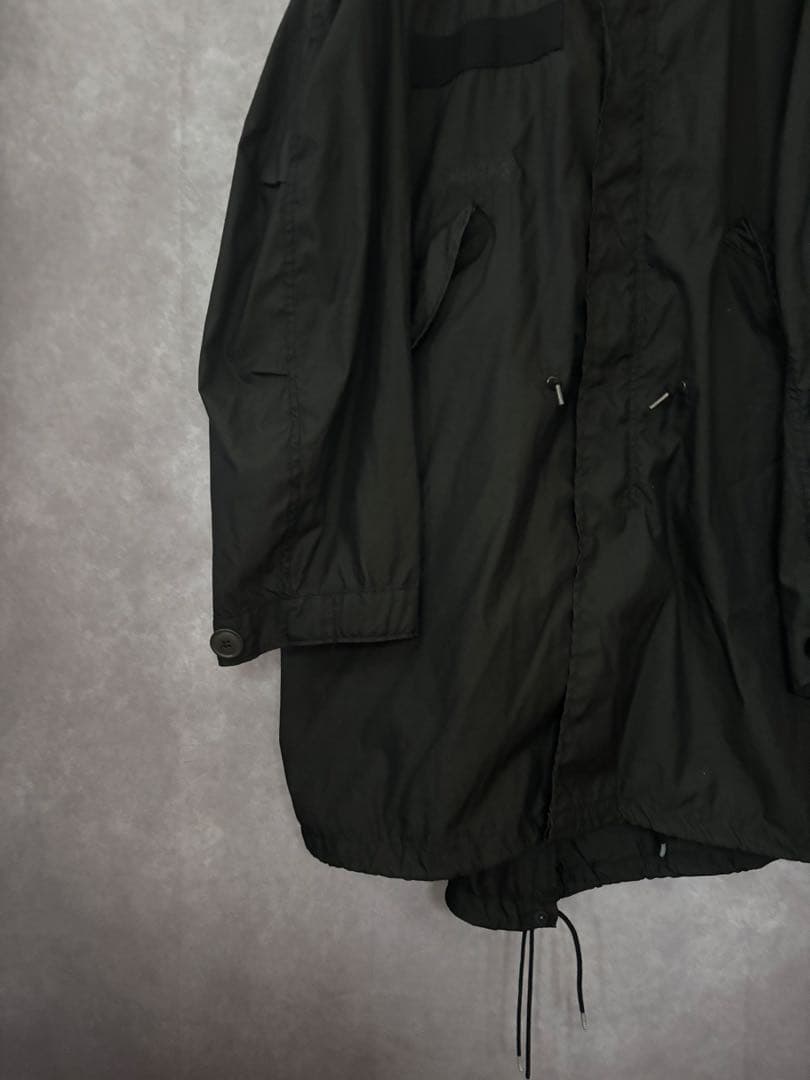 80s U.S.ARMY M-65 fishtail parka 黒染め M65