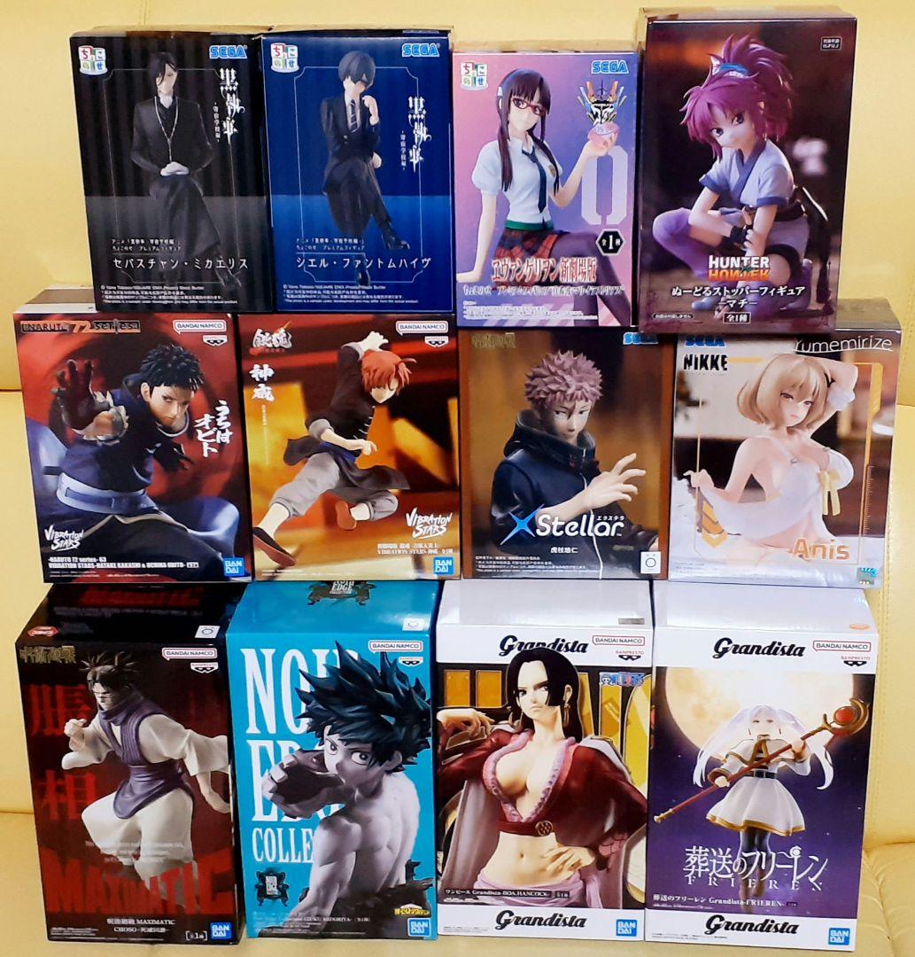 12体セット 僕のヒーローアカデミア 他 プライズ フィギュア まとめ