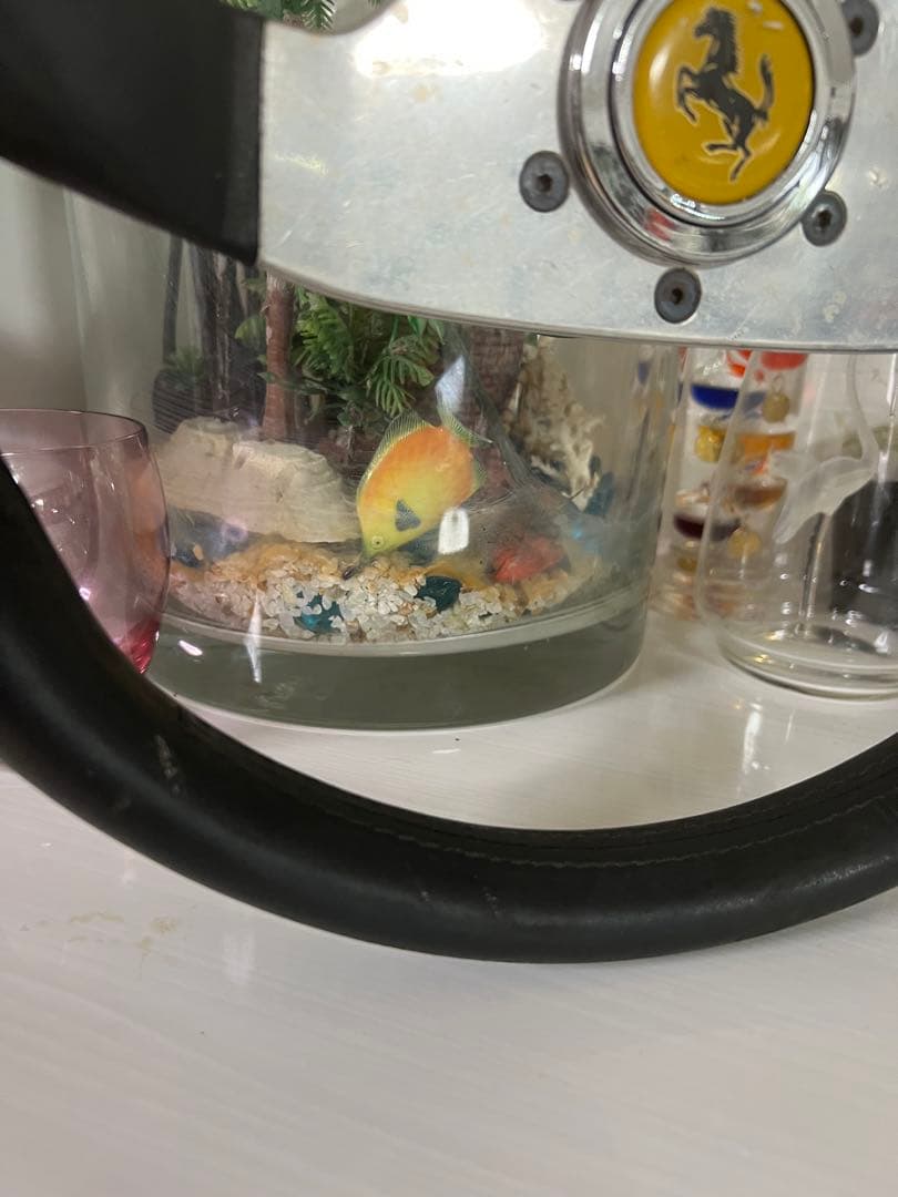 希少品！激安送料込‼️ フェラーリ ステアリング 跳ね馬マーク