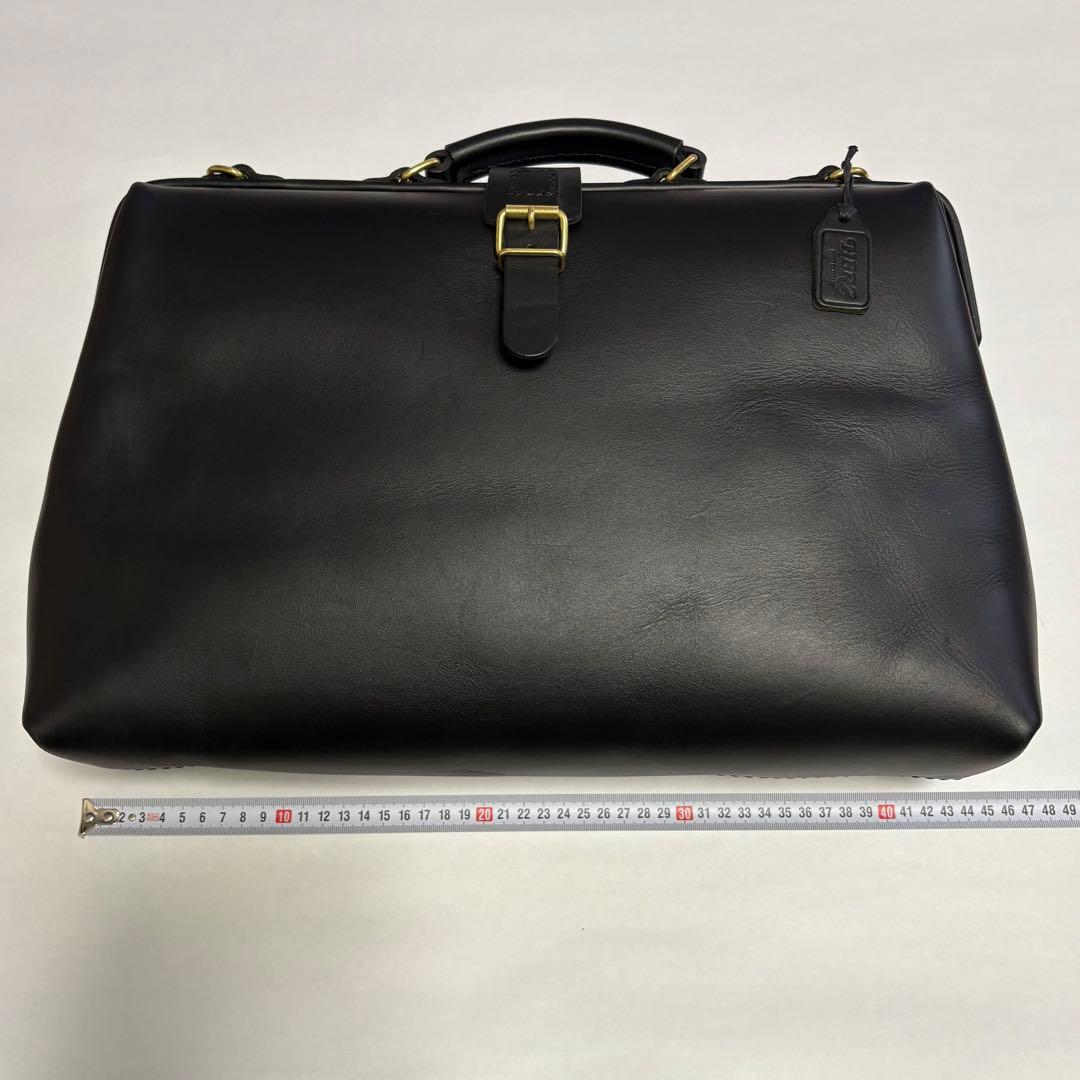 〝HERZ〟（ヘルツ）ソフトダレスバッグ（黒）（Mサイズ）【未使用品に近い】