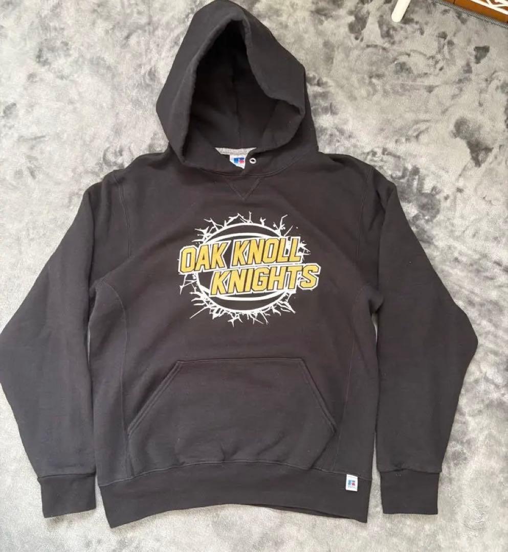 90s' Russell Athletic パーカー ブラック M - メルカリ