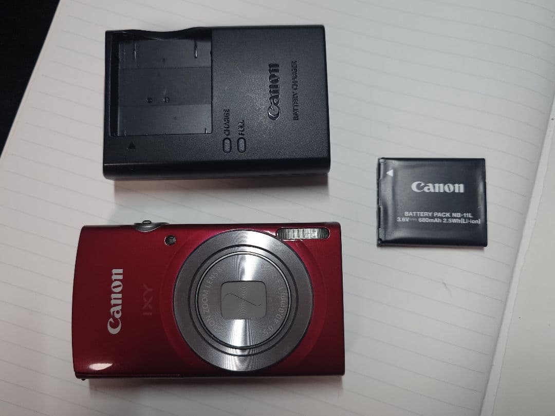 CANON IXY 180 PC2275 レッド キヤノン コンデジ　セット CANON IXY 180 PC2275 レッド キヤノン コンデジ CANON IXY 180 価格