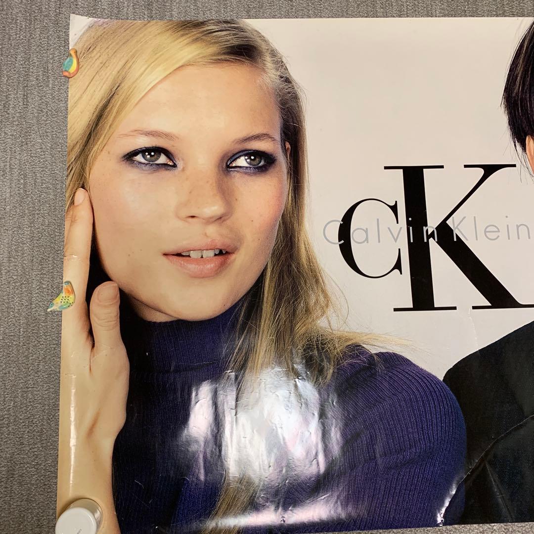 カルバンクライン ケイトモス エドワードファーロング 特大ポスター