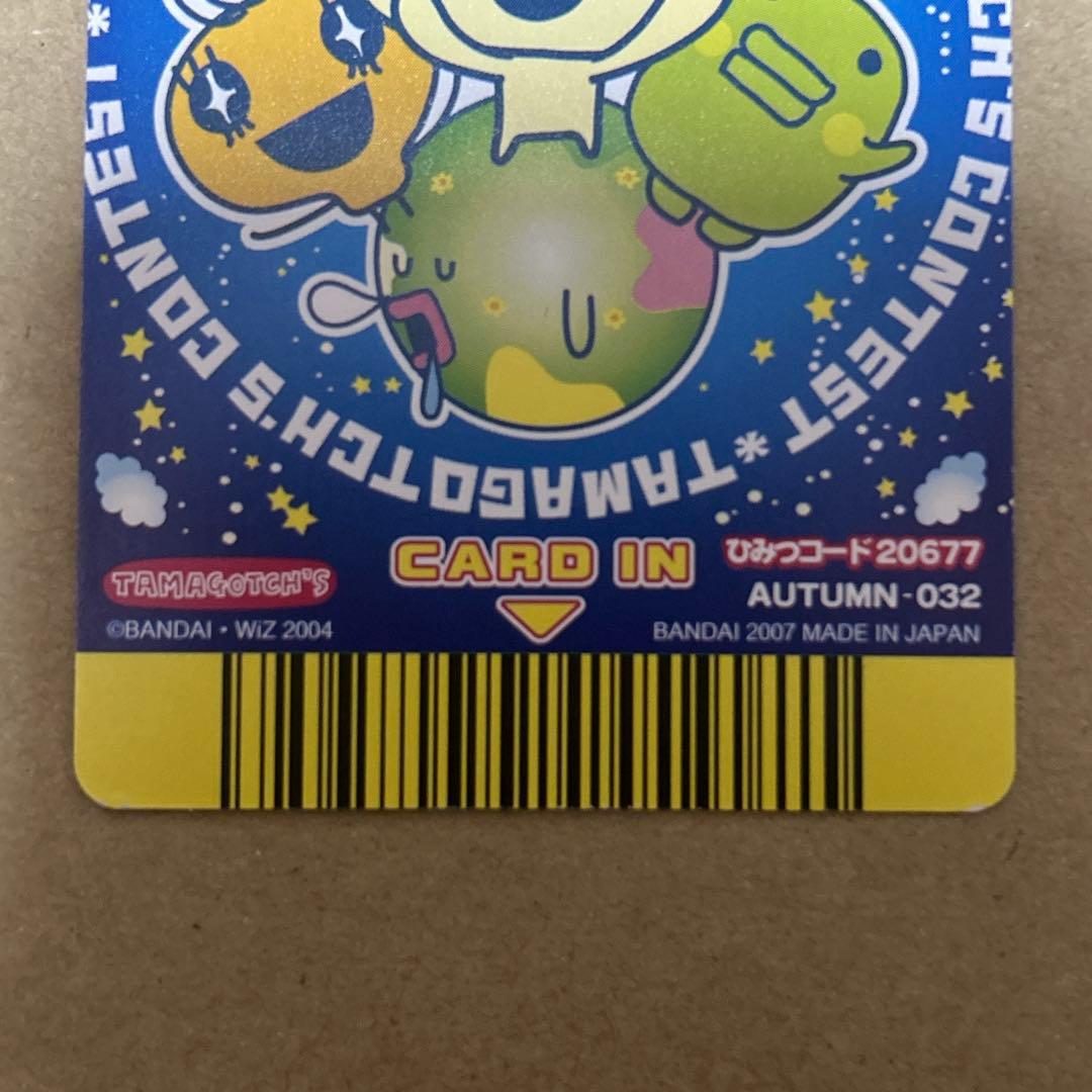 たまごっち ごっちカード DSを楽しむまめっち たまごっちカップ ホロ