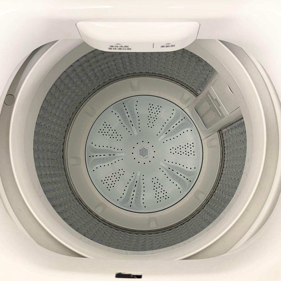 【美品】ハイアール 全自動洗濯機 4.5kg JW-U45MK 2024年製 F