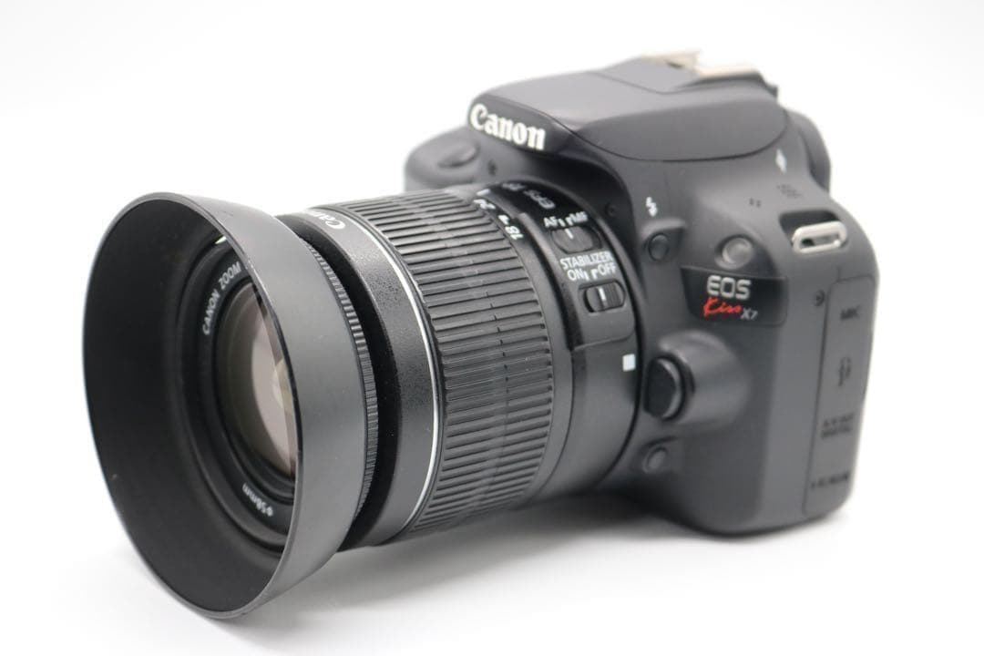 美品 【Canon EOS Kiss X7 ダブルレンズセット】 安心保証あり - メルカリ