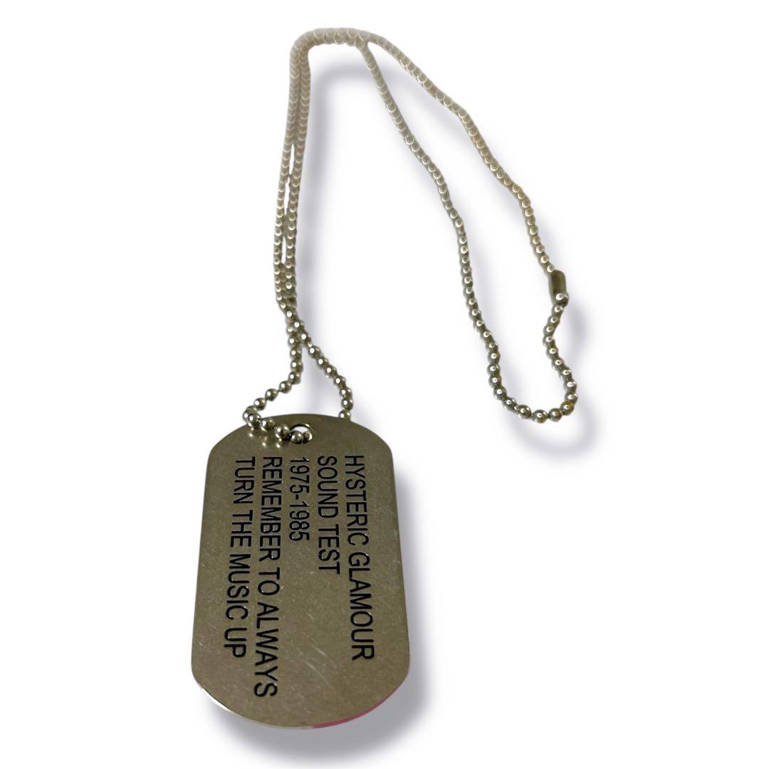 HYSTERIC GLAMOUR ドッグタグネックレス チェウォン ルセラフィム