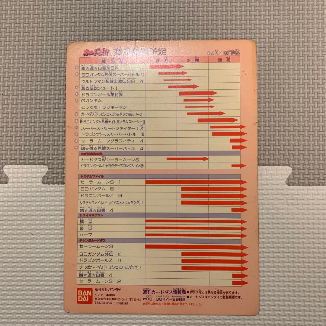 ドラゴンボール 非売品 ジャンボカードダス 1994 東京トイショー 鳥山