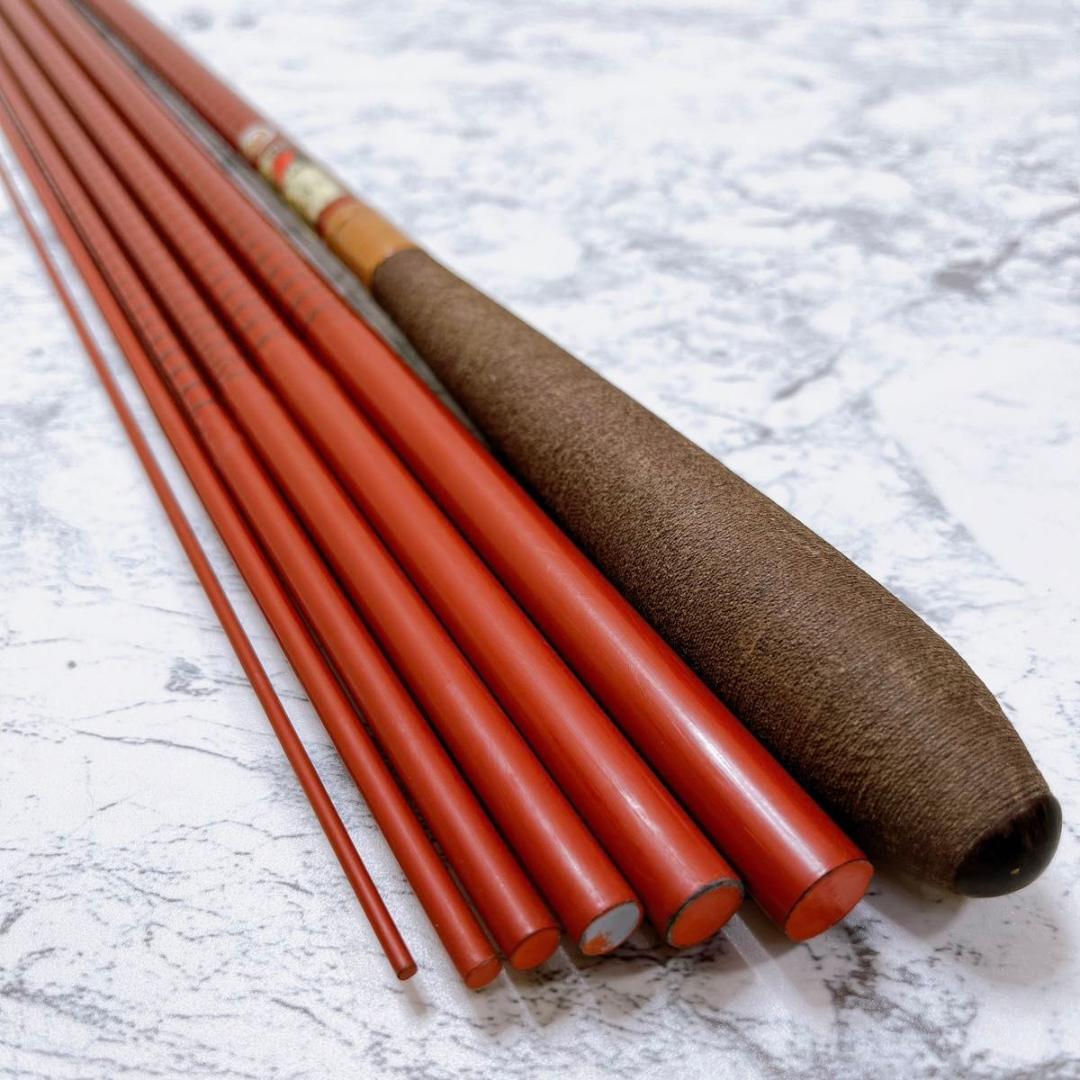 シマノ 初代 朱紋峰 二十一尺 / 朱紋峰 ぬけさく 二十一尺 SHIMANO