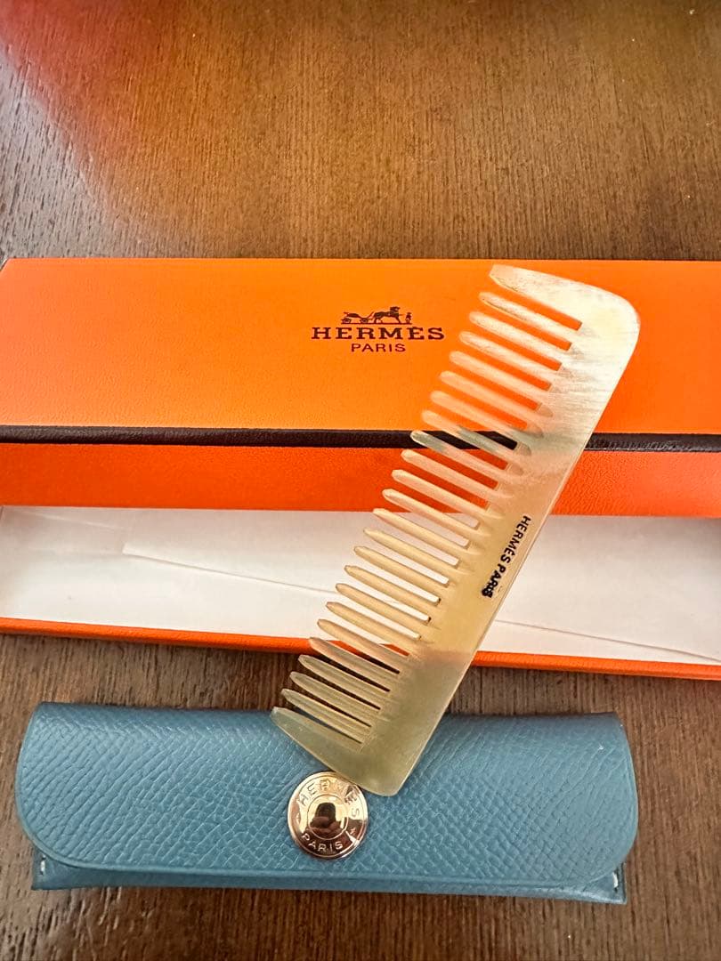 HERMES ゴールドコーム ケース付き エルメス 楽天市場】コーム くし（ブランドエルメス）（バッグ・小物・ブランド