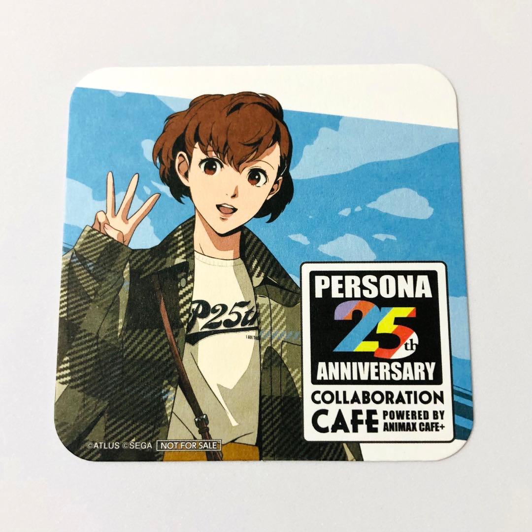 ペルソナ3 25th Animax Cafe+ コースター 女主人公 ハム子 - メルカリ