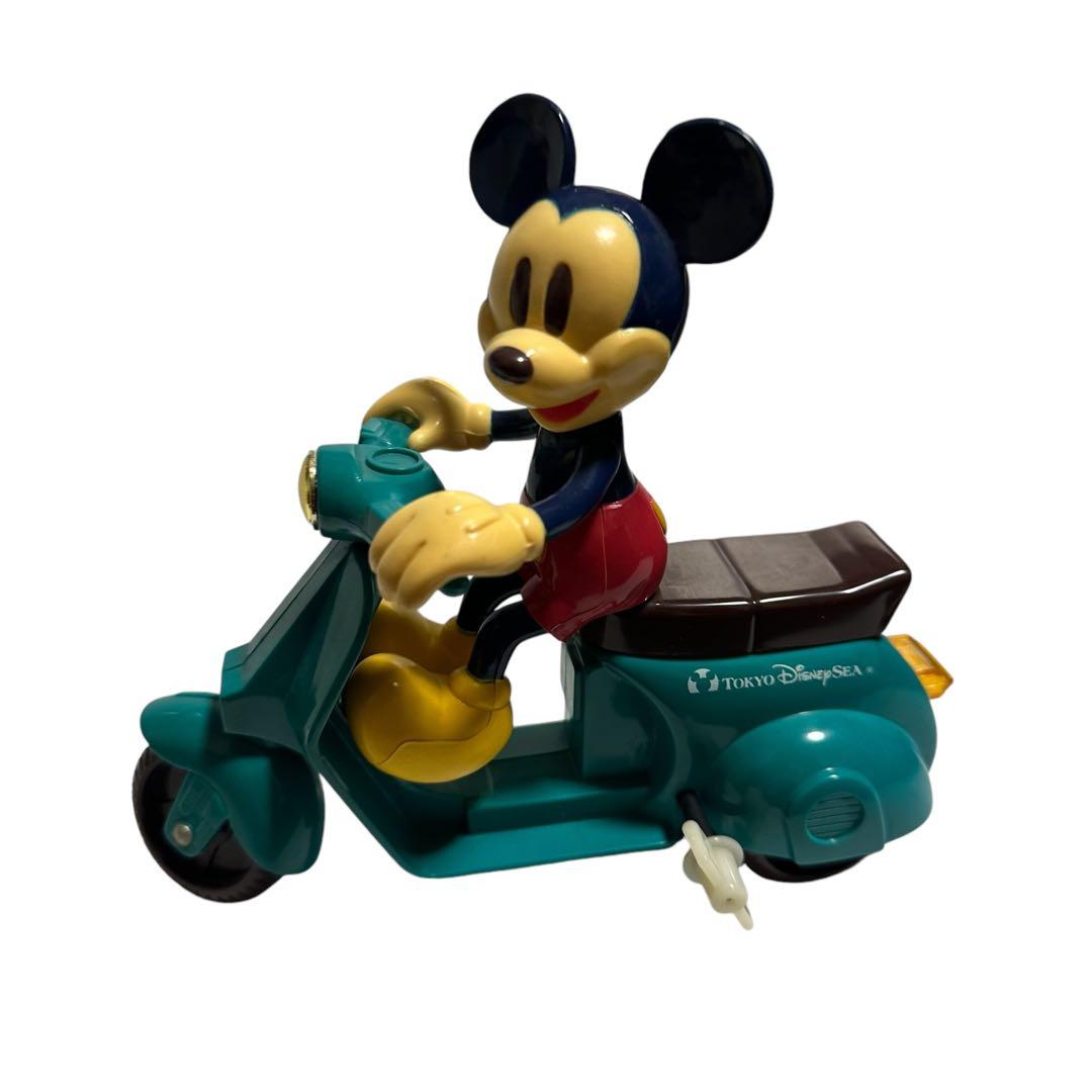ミッキーマウス バイク ゼンマイおもちゃ ディズニーシー - メルカリ