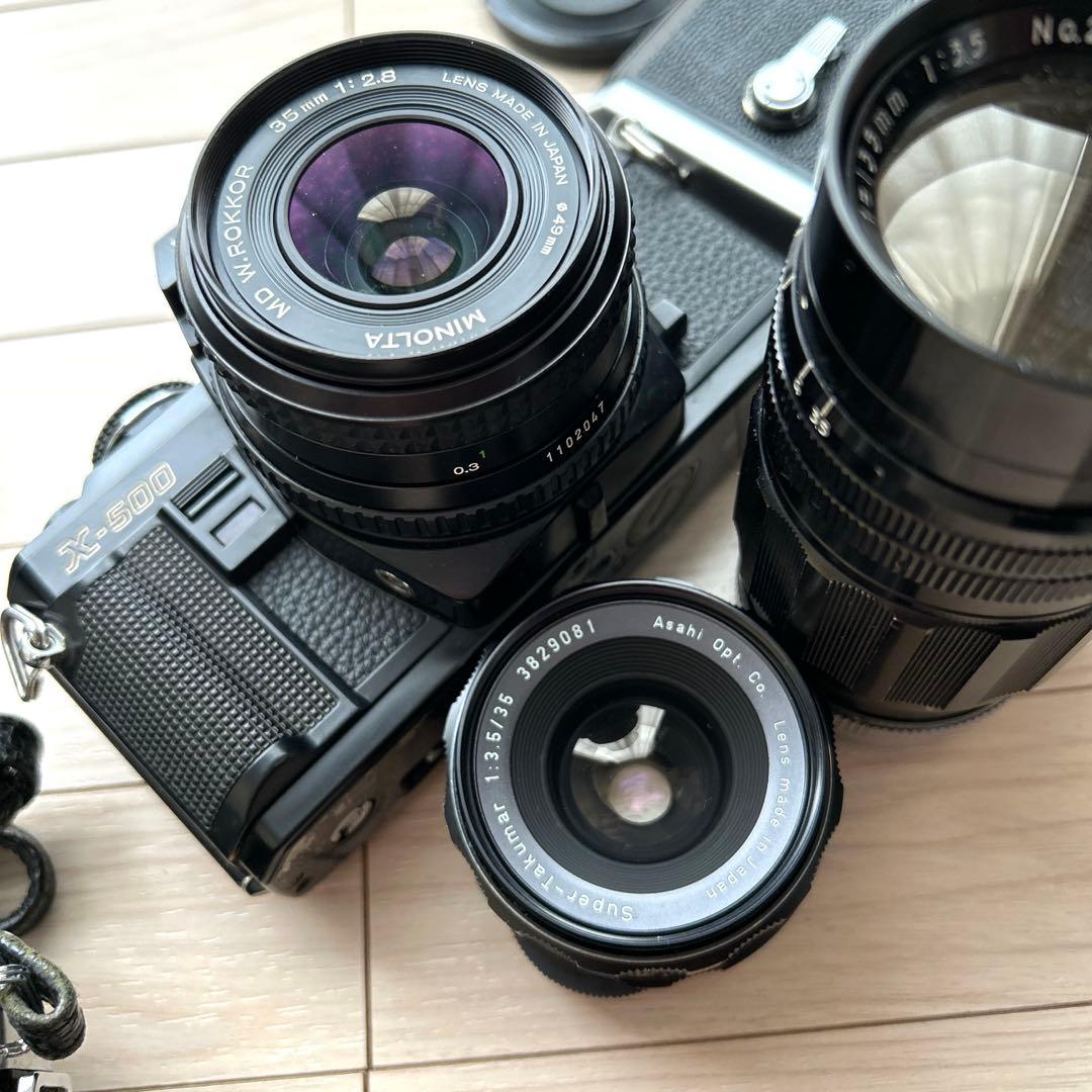 ジャンク フィルムカメラ 5台セット レンズ付き - メルカリ