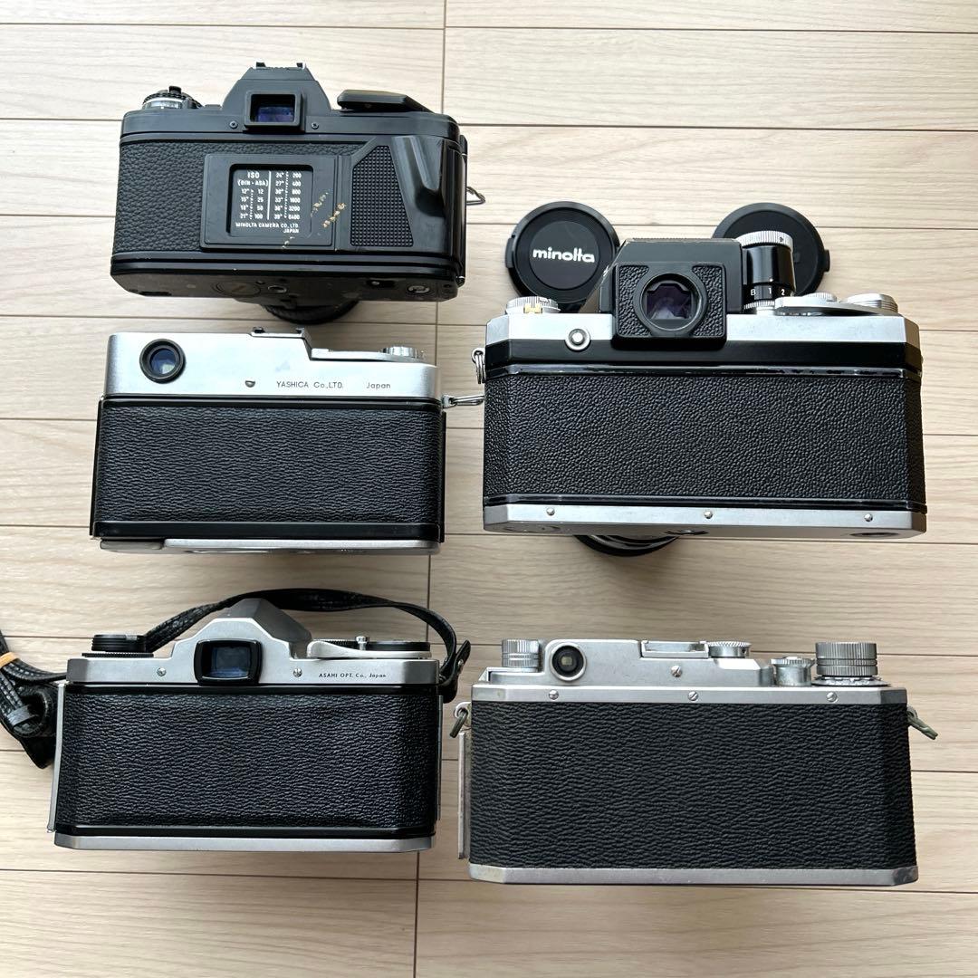ジャンク フィルムカメラ 5台セット レンズ付き - メルカリ