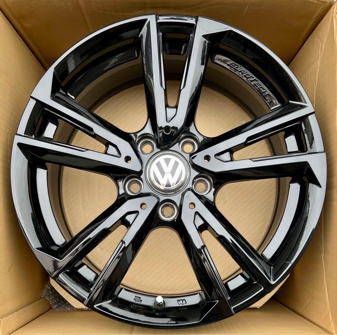 即決◇美品◇VW フォルクスワーゲン ゴルフ7 ホイール17インチ4本
