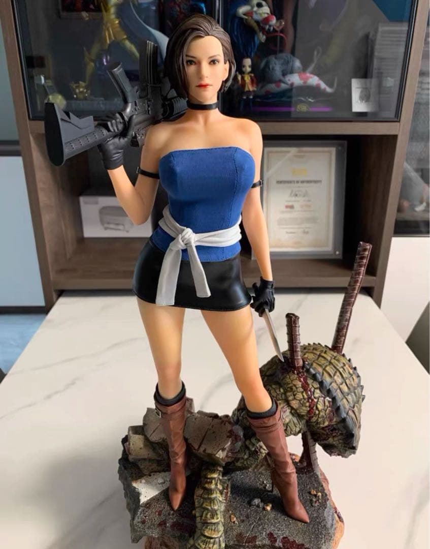 バイオハザード ジル・バレンタイン ガレージキット ガレキ スタチュー