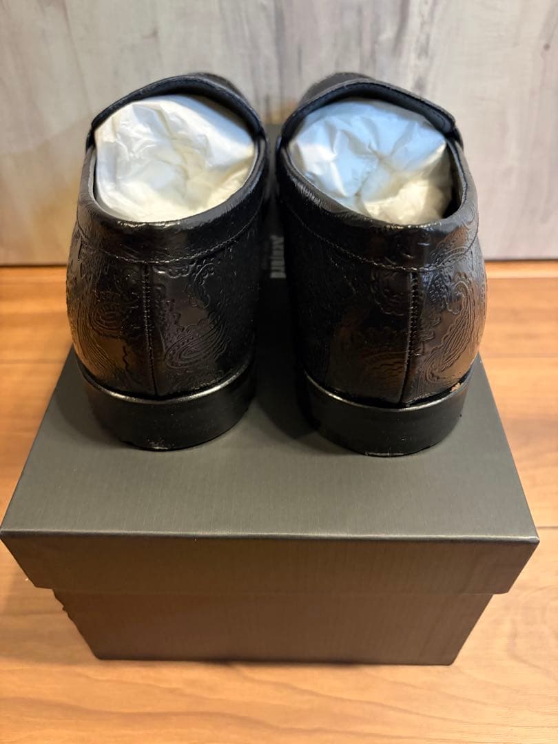 25.5cm ビューティアンドユース別注 ケンフォード ローファー ペイズリー