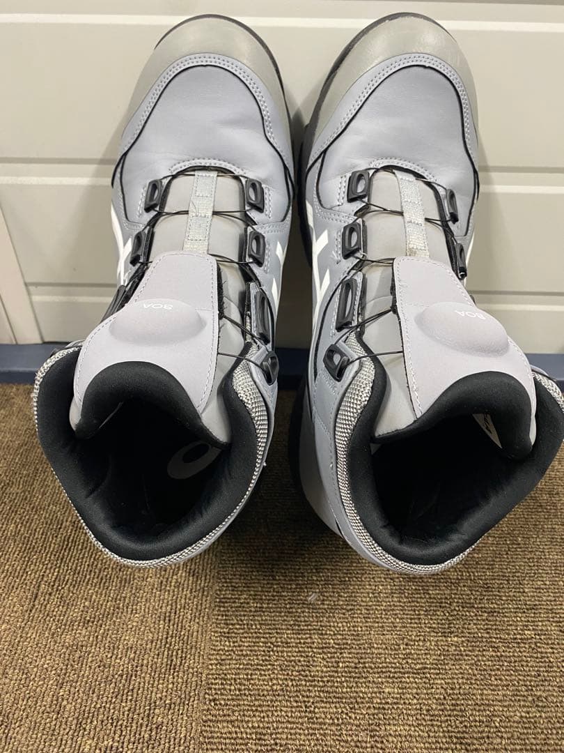 ASICS BOAシステム 安全靴 グレー　27.5cm