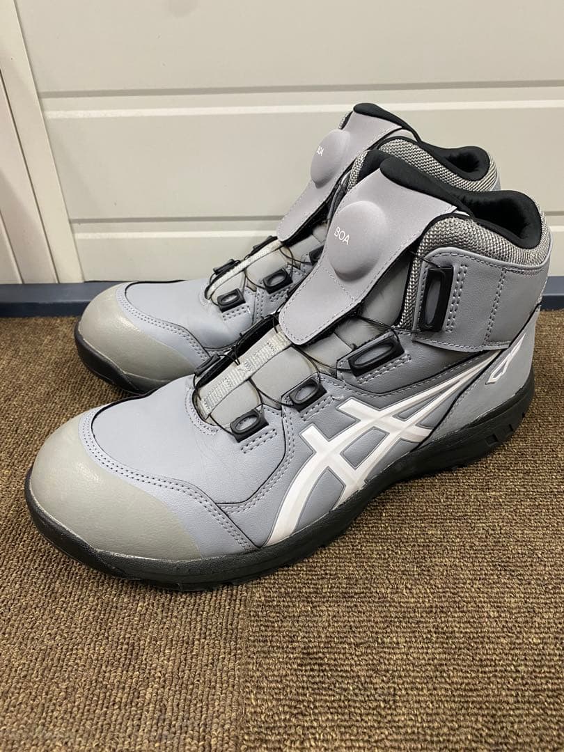 ASICS BOAシステム 安全靴 グレー　27.5cm