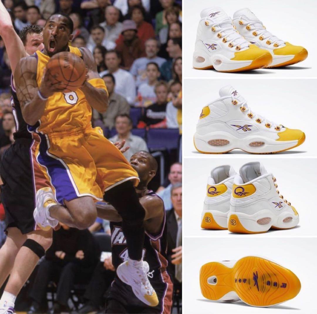 Reebok Question Mid”ロサンゼルス・レイカーズ”