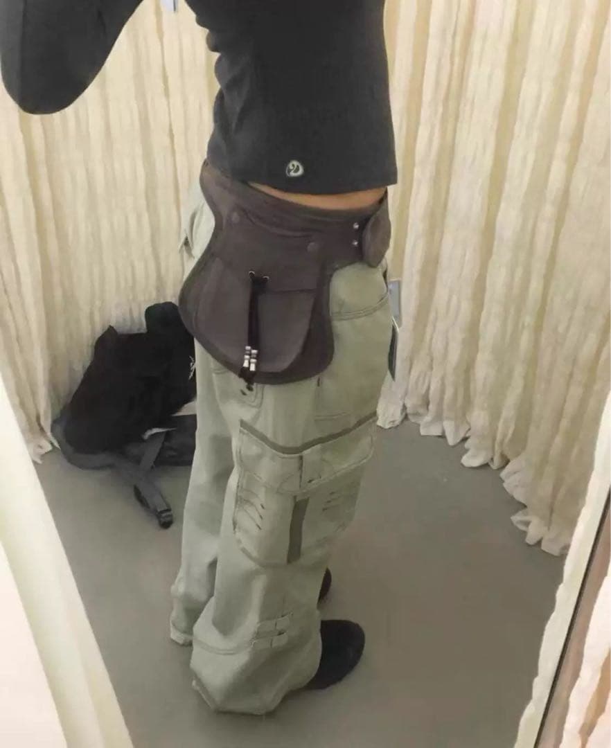 Coyseio SUEDE BELT BAG BROWN ウエストポーチ /j4 - メルカリ