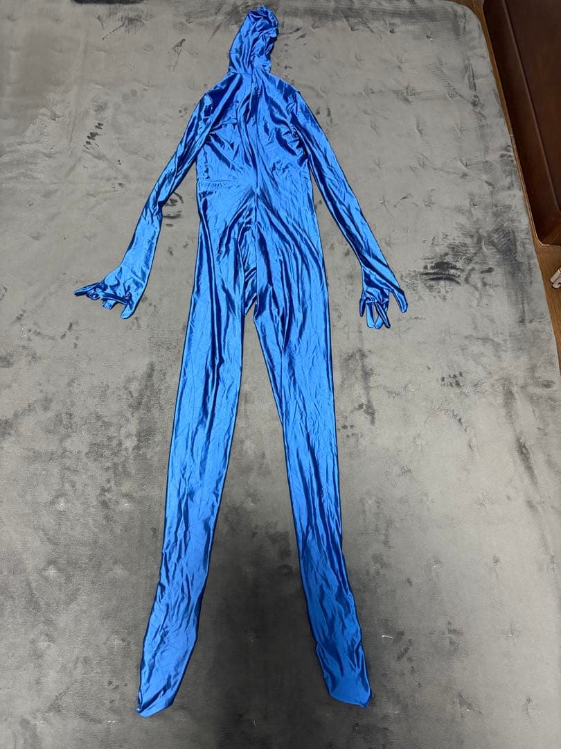 ツルスベ　ゼンタイ　全身タイツ　Pケース付き　目、口穴開き