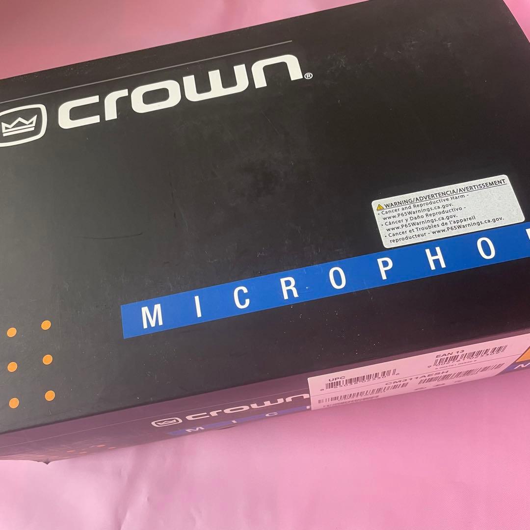 Crown MICROPHONE Audio CM311AESH① Crown CM311AESH Headset Microphone – Alto Music