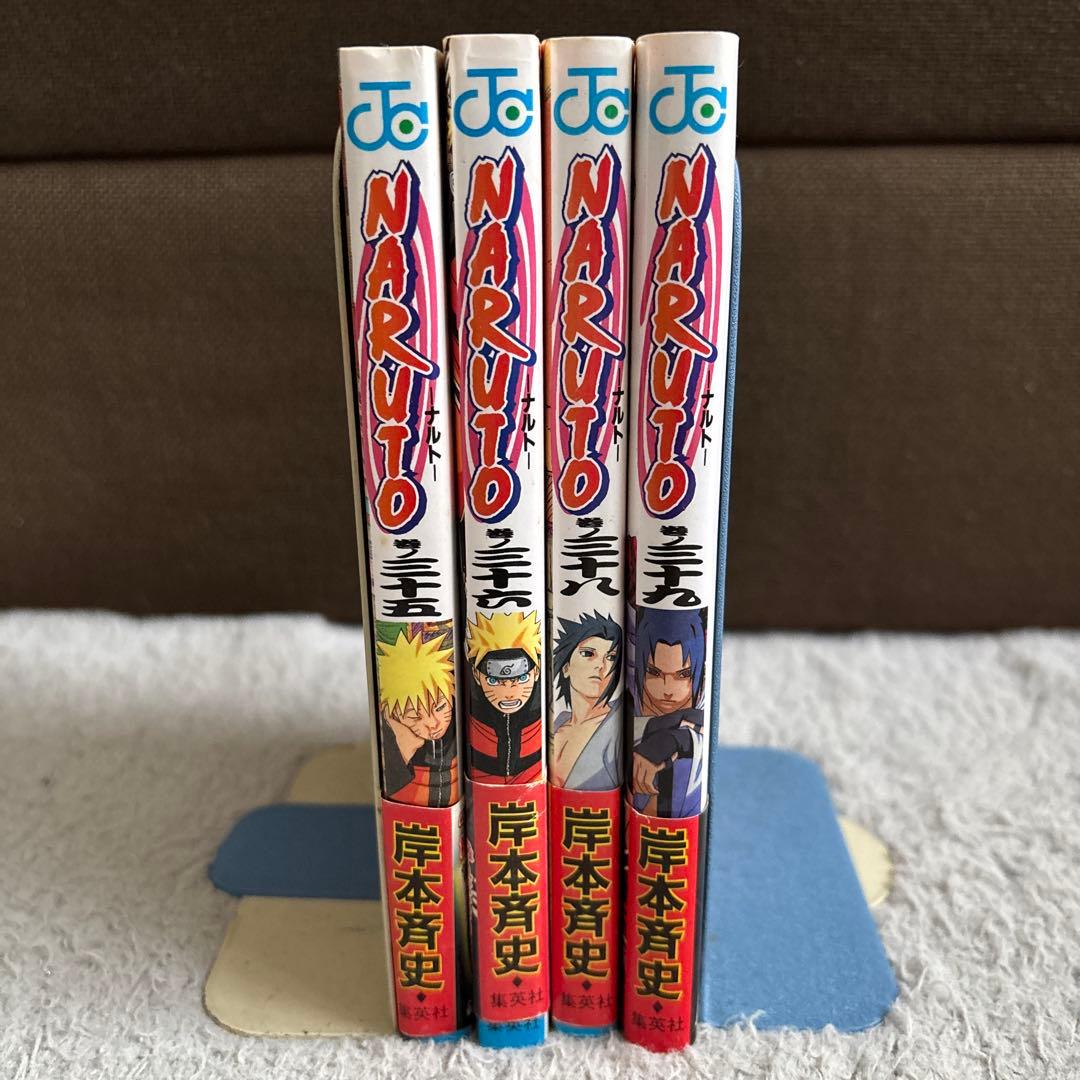 NARUTO 35巻36巻38巻39巻初版4巻セット - メルカリ