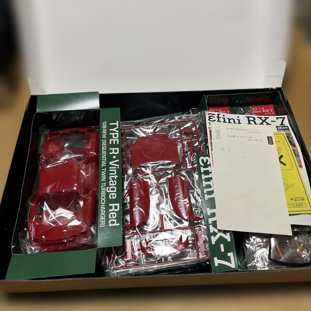 Hasegawa efini RX-7 1:12 ビンテージレッド - メルカリ