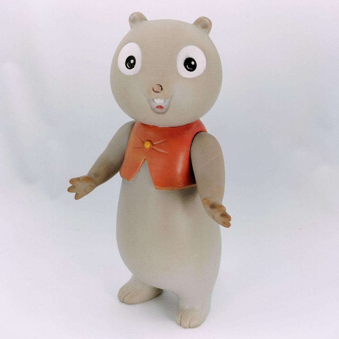 希少品 山ねずみ ロッキーチャック ソフビ ズイヨー タケミ 昭和レトロ