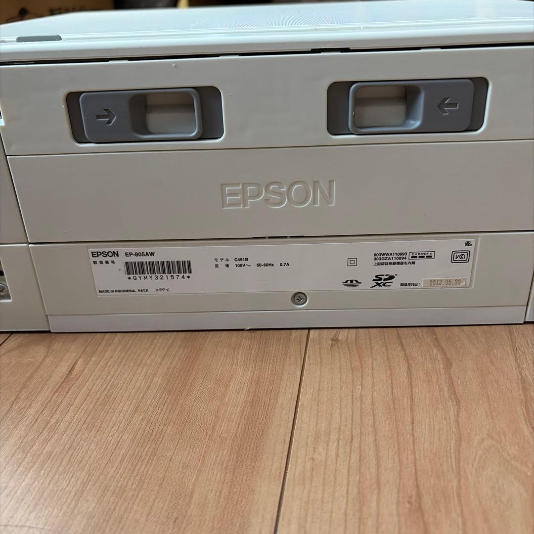ジャンク品 EPSON EP-805AW プリンター 電源コードなし - メルカリ