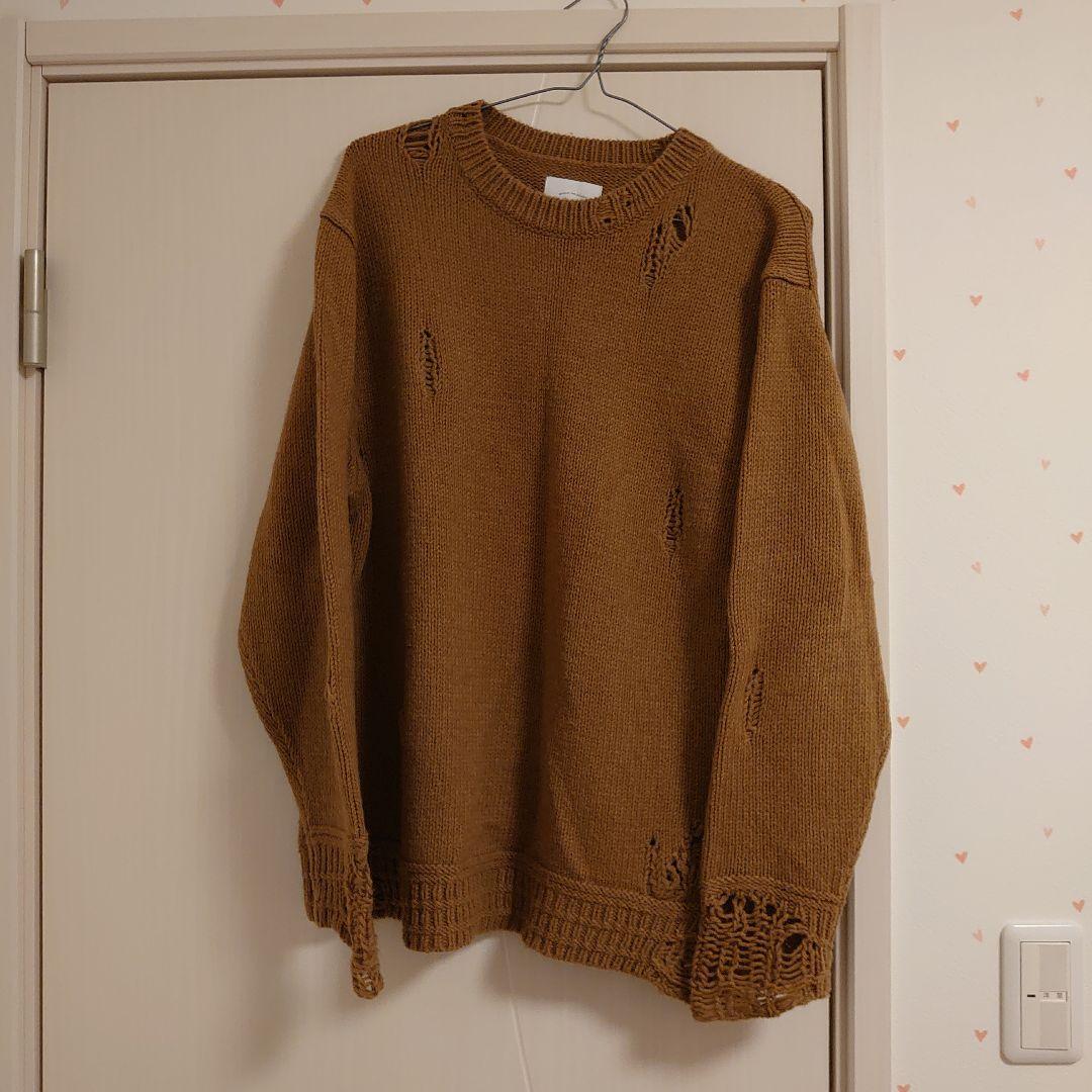 VICTIM ダメージニット Mサイズ - メルカリ