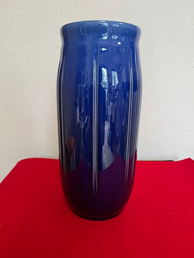 大型 希少筋入】人間国宝 三代 徳田八十吉（正彦銘） 耀彩 花器 T205