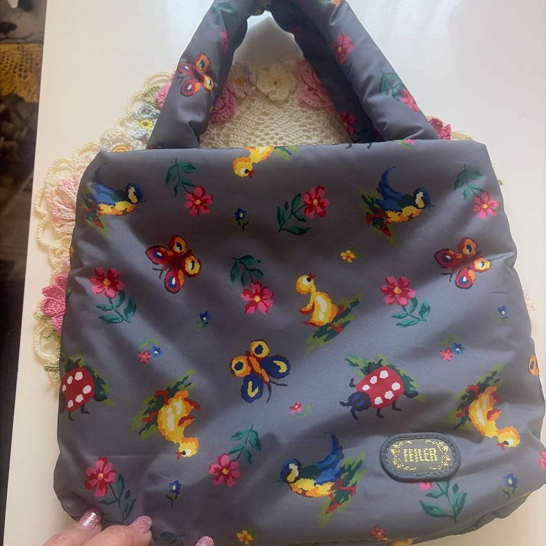 フェイラー❣️ハイジバッグ❣️グレー - メルカリ