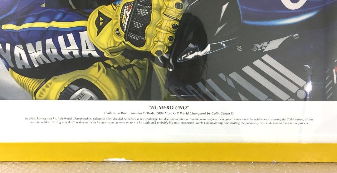 ○ Valentino Rossi 特大ポスター 2004 チャンピオン - メルカリ
