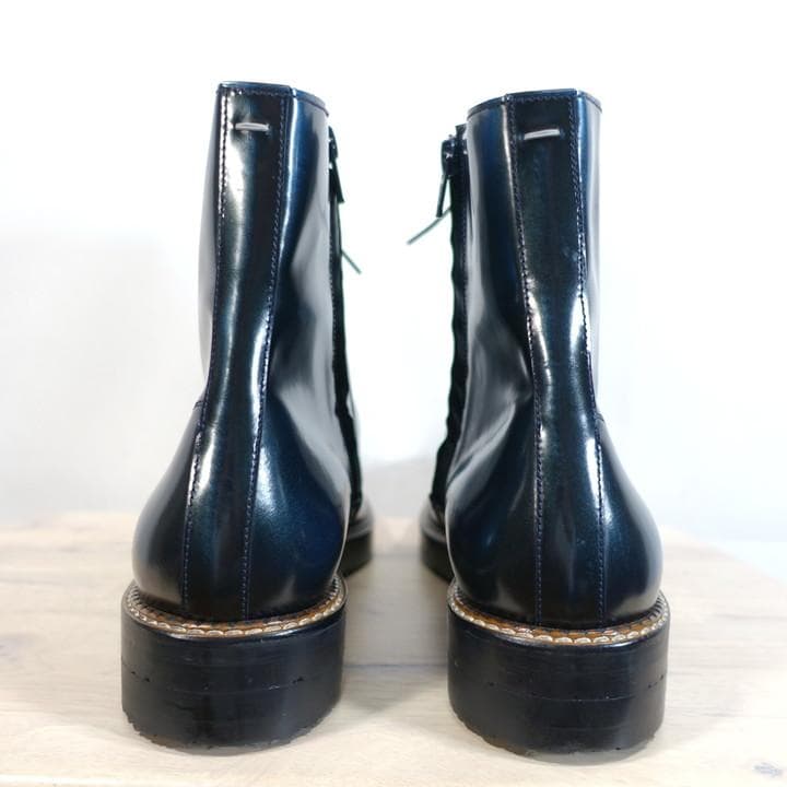 ○kyo様専用○マルタンマルジェラ サイドジップ レースアップブーツ