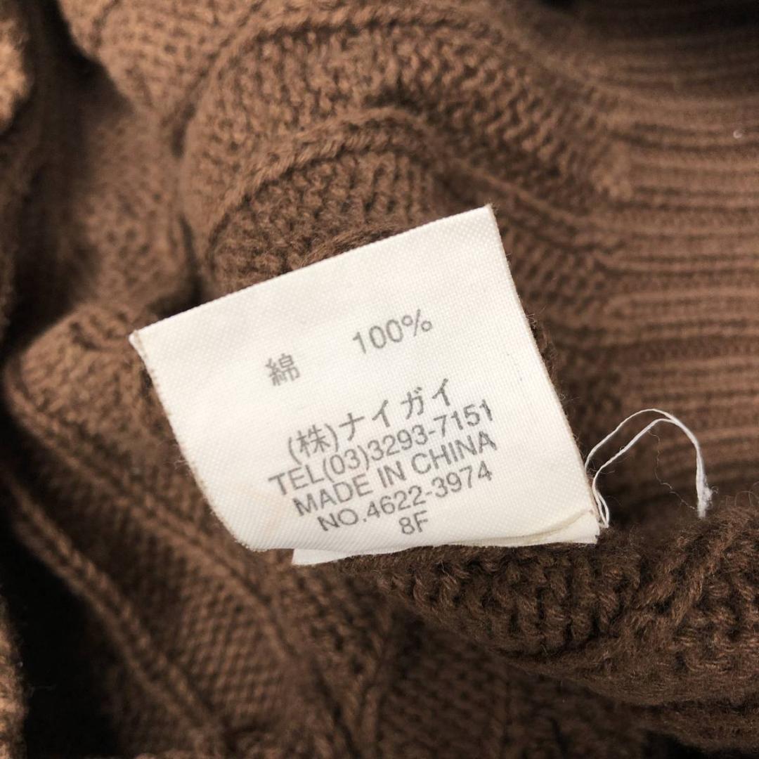 ラルフローレン ポロゴルフ コットンニットベスト ブラウン系 Lサイズ