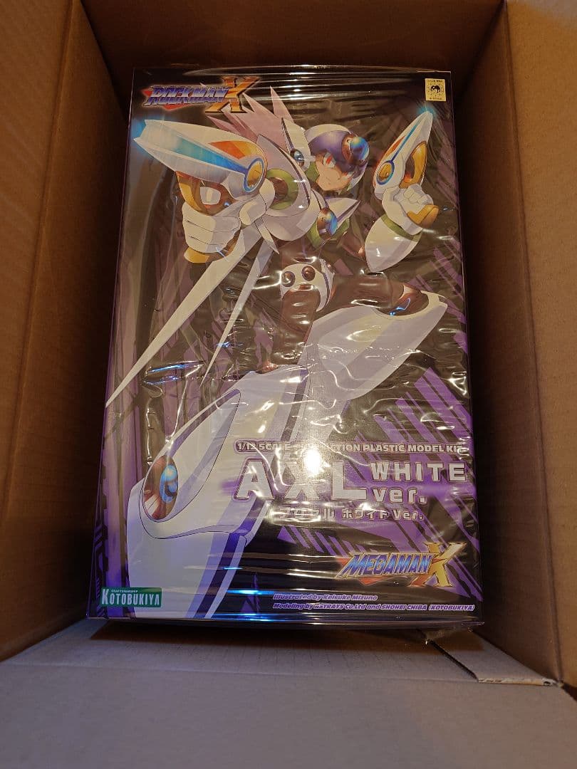新品未開封品】コトブキヤショップ限定品 ロックマンX アクセルホワイトver