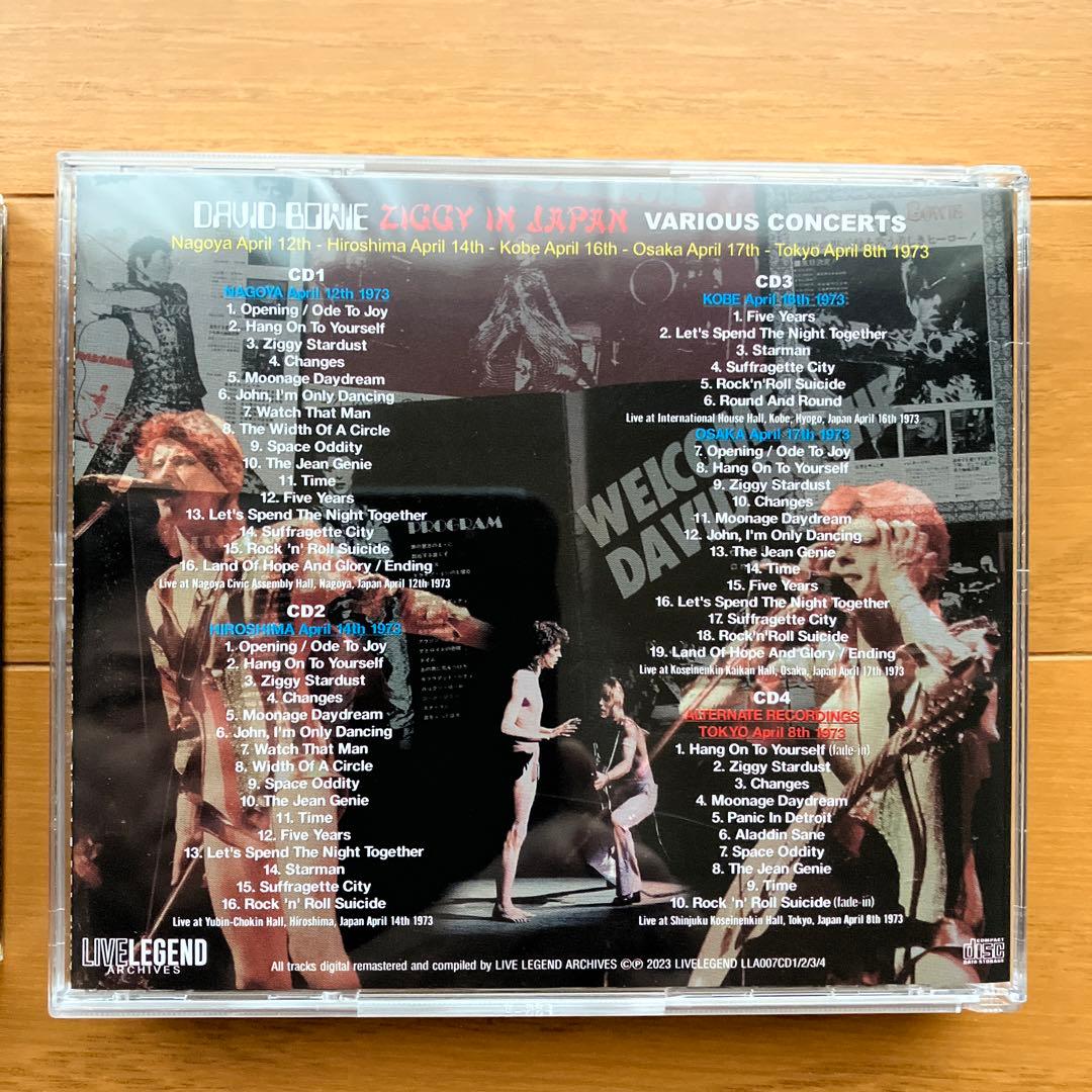 DAVID BOWIE ZIGGY IN TOKYO ＋JAPAN 1973 - メルカリ