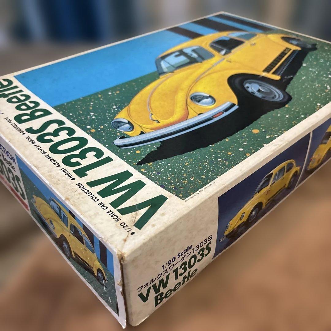 絶版】1/20プラモデル バンダイ フォルクスワーゲン 1303Sビートル VW