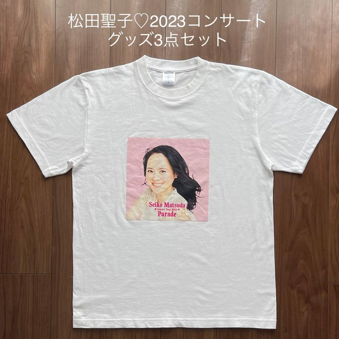 松田聖子♡Tシャツ &グッズ-3点セット - メルカリ