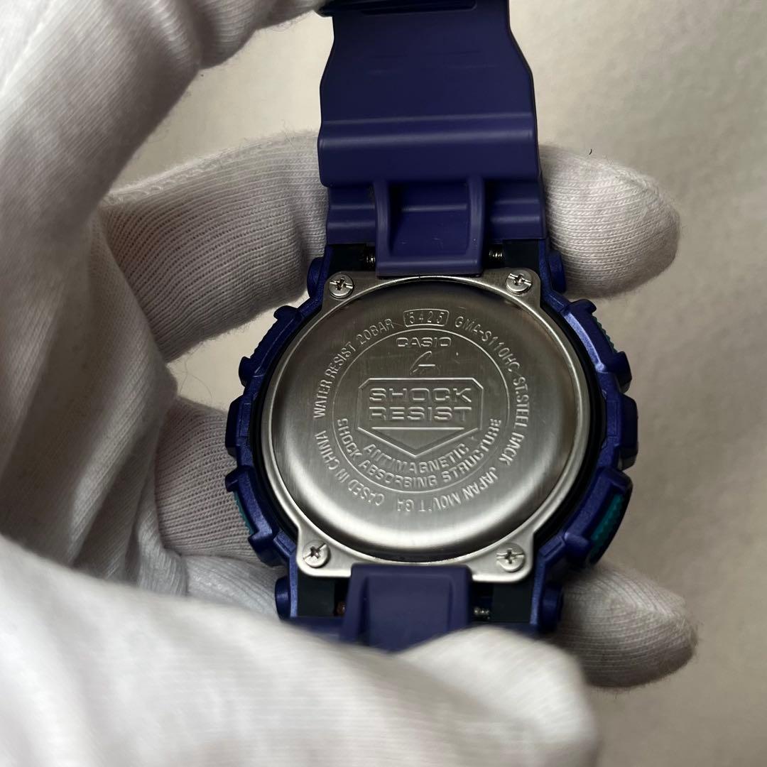 極美品 G-SHOCK GMA-S110HC パープル 希少 電池新品 - メルカリ
