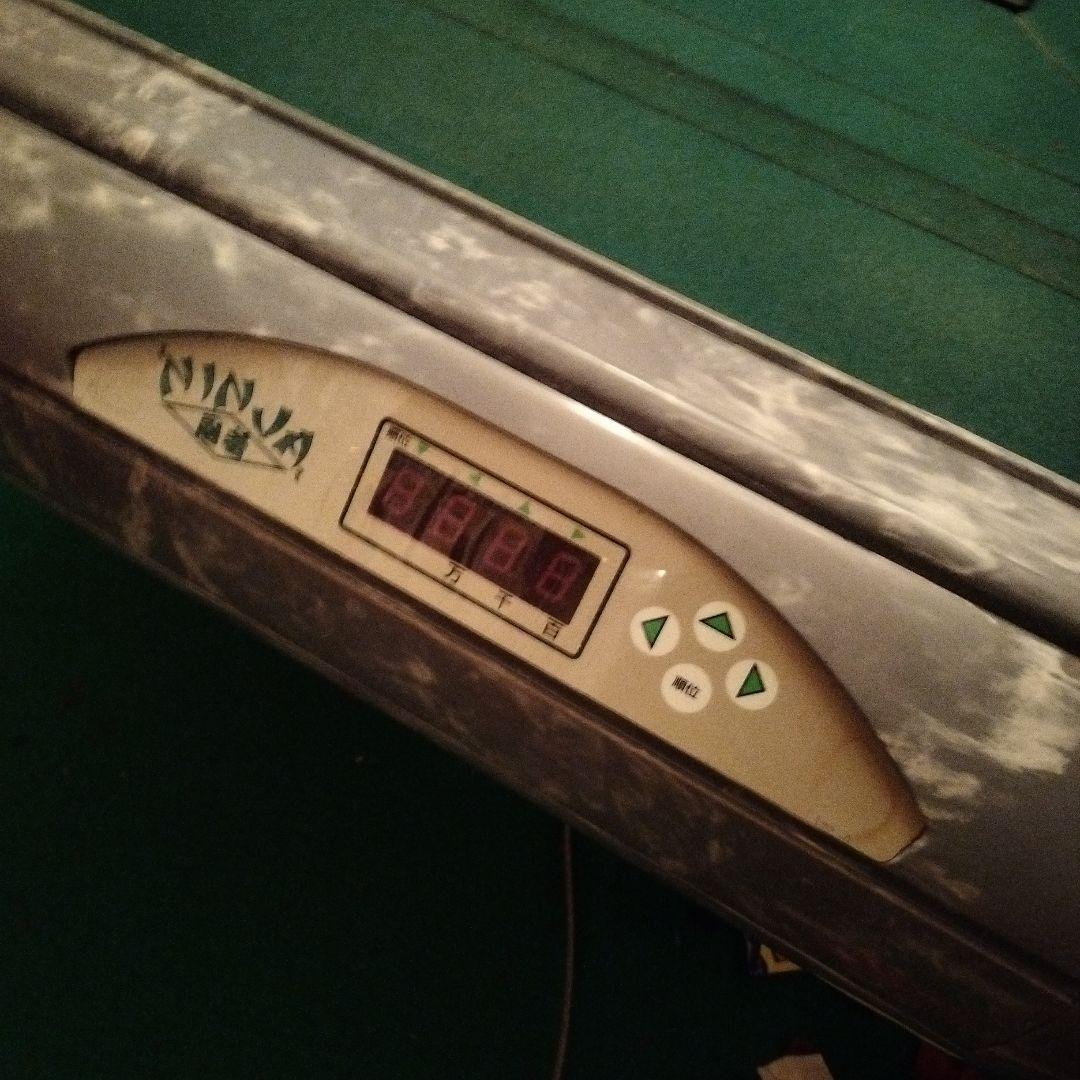 雀豪マーク3NINJA 電子麻雀卓 麻雀牌セット付き ジャンク 小コンベア