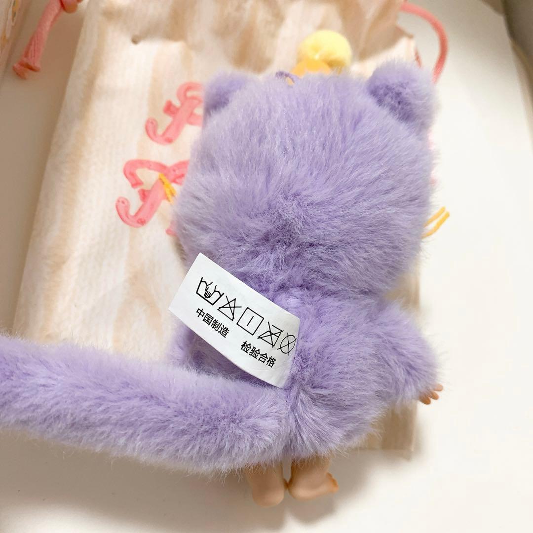 Baby Molly Pocket Friendsぬいぐるみペンダント 紫 - メルカリ