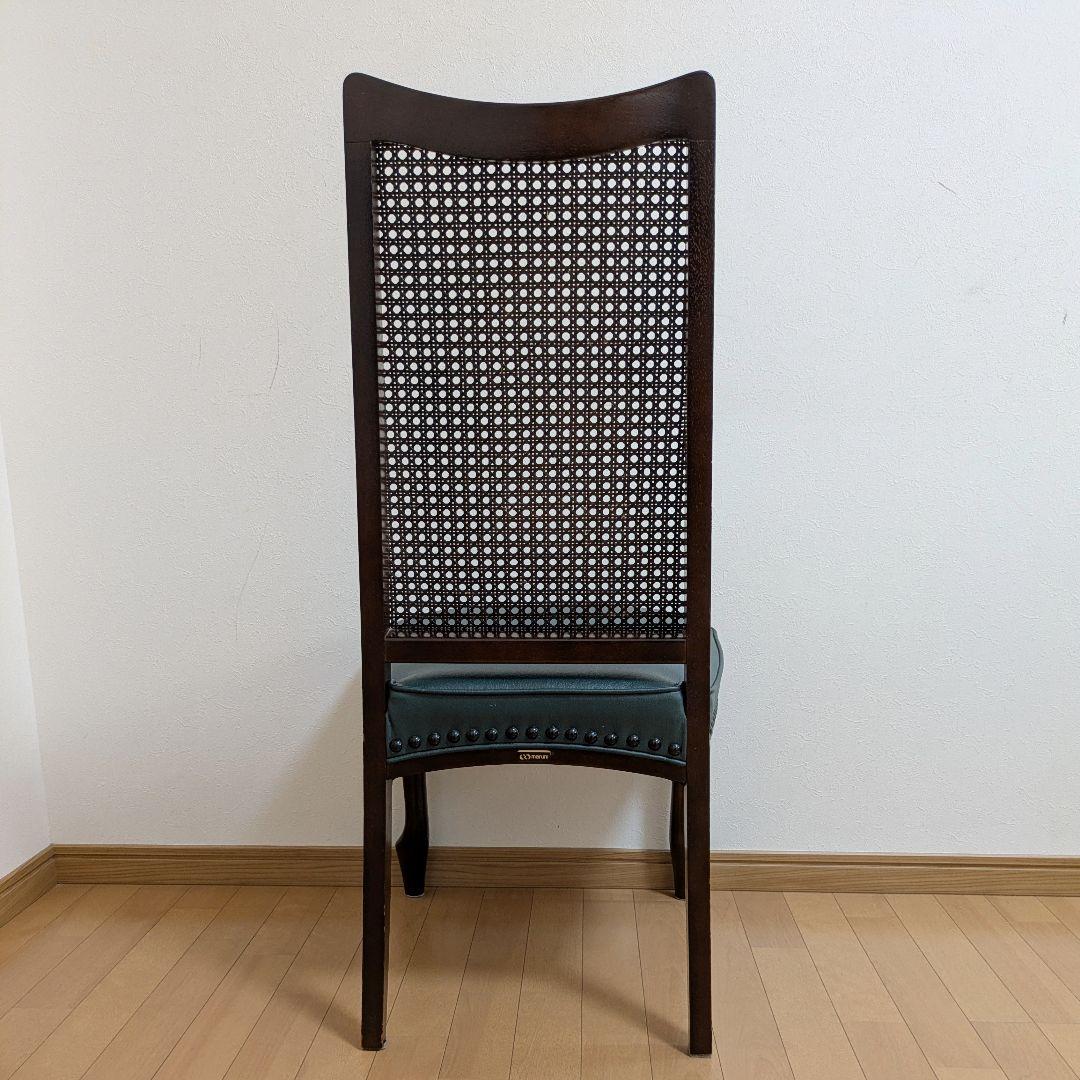 maruni マルニ ダイニングチェア ベルサイユチェア 猫脚 籐 ハイバック
