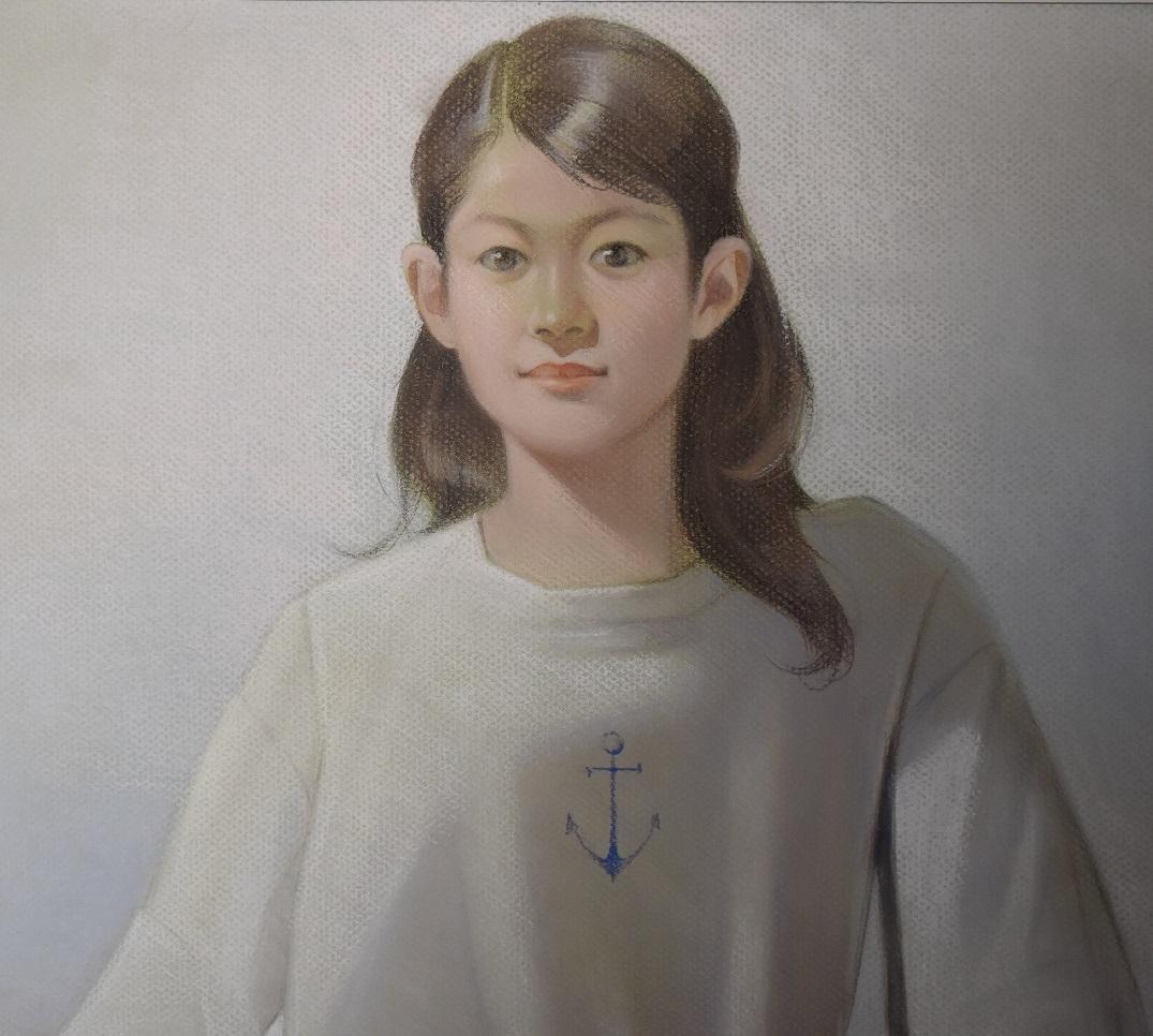 真作保証・現代洋画家・無所属・木村正志・パステル15号現在神戸在住89