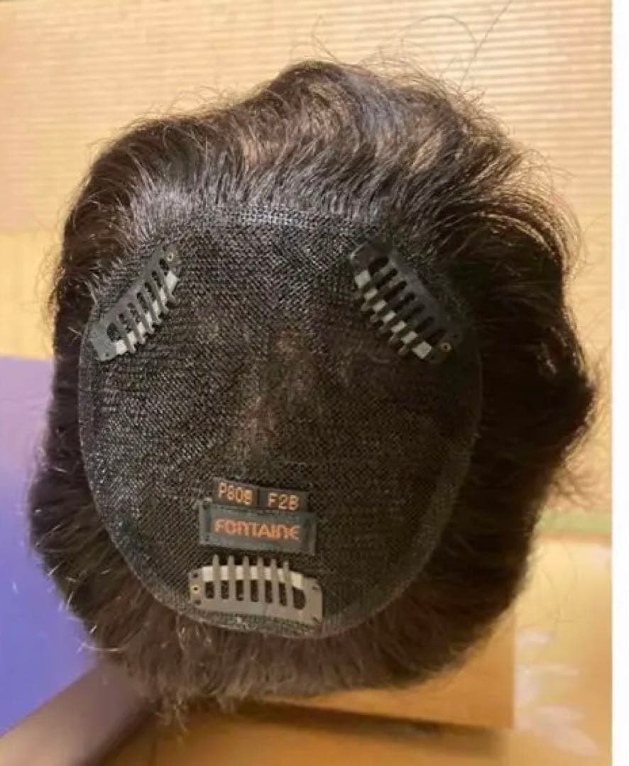 値下げ！フォンテーヌ ウィッグ トップピース 部分ピース - メルカリ