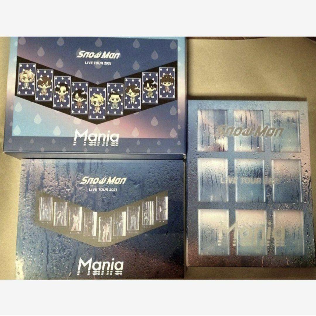  Man  Mania 初回盤・通常盤セット Amazon.co.jp: Snow Man LIVE TOUR 2021 Mania(DVD4枚組)(初回盤