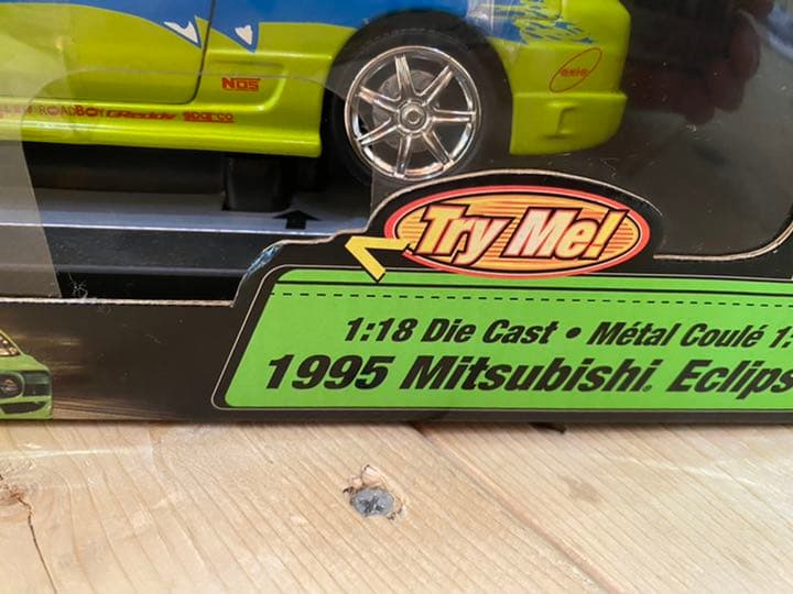 1/18 ワイルドスピード エクリプス ミニカー 希少 - メルカリ